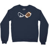 football infinity love Crewneck Sweatshirt