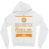 broomstick Zipper Hoodie