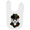 panda rorschach Baby Bibs