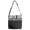 earth day t-shirt Adjustable Strap Totes