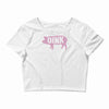 pig oink funny Crop Top