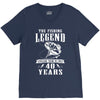 The Fishing Legend Reeling Them In For 40 Years V-Neck Tee