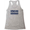 hawkins power and light 2 Racerback Tank