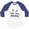 MEOW CAT 3/4 Sleeve Shirt