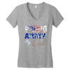 proud army dad Women's V-Neck T-Shirt