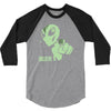 alien believe space sci fi ufo nerd 3/4 Sleeve Shirt