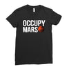 Occupy Mars Ladies Fitted T-Shirt