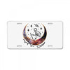 Space Skeleton License Plate