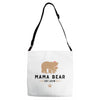 mama bear Adjustable Strap Totes