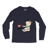 Cute Baby Painter's Mom Love Long Sleeve Shirts