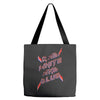 rad white and blue Tote Bags