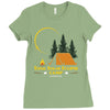 Total Solar Eclipse Camp Ladies Fitted T-Shirt