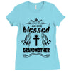I Am One Blessed Grandmother Ladies Fitted T-Shirt