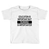 running is importanter Toddler T-shirt