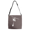uh 1 huey air attack helicopter vinyl decal fire fighting cdf usfs Adjustable Strap Totes