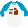 coffee lovers 3/4 Sleeve Shirt
