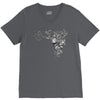 girl butterfly head V-Neck Tee