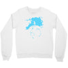 water planet global warming world ocean banksy nature graphic Crewneck Sweatshirt
