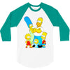 the simpson 3/4 Sleeve Shirt