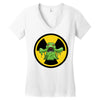 toxic monster Women's V-Neck T-Shirt