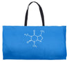 caffeine molecule game Weekender Totes