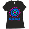 lost oceanic airlines Ladies Fitted T-Shirt