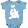 cartoon hands holding diamond Baby Onesie