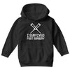 I Survived Foot Surgery Youth Hoodie