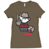 killer anime meme Ladies Fitted T-Shirt