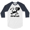 i'm not cat 3/4 Sleeve Shirt