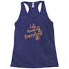 the answer to the question Racerback Tank