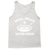love peace and bacon grease Tank Top