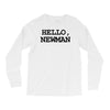 hello newman funny t shirt seinfeld vandelay tee s 3xl Long Sleeve Shirts