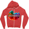 bad smoke Zipper Hoodie
