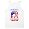 we stand for the flag Tank Top