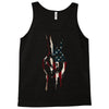 peace and love usa flag Tank Top