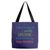 marching band i dont care if sparkly unicorns Tote Bags
