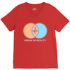 dream or reality V-Neck Tee