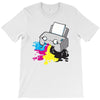 puker printer T-Shirt