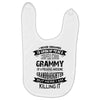 Super Cool Grammy Of A Freaking Awesome Granddaughter Baby Bibs