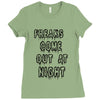 freaks come out at night girls Ladies Fitted T-Shirt