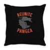 reunite pangea Throw Pillow