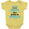 The Best Poppy Was Born In February Baby Onesie
