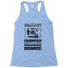 Never Underestimate A Grandfather With An Engineer Degree Racerback Tank