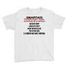 Smartass February Girl Youth Tee