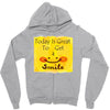 smile Zipper Hoodie