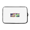 where else would you rather be than right here right now Laptop sleeve