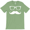 mustache glasses nerd T-Shirt