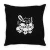 cat got your soul Throw Pillow