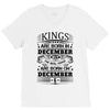 Real Kings Are Born On December 6 V-Neck Tee